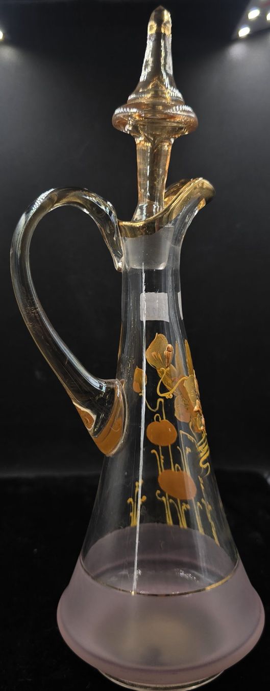 Caraffe: Antike Likörflasche mit 4 Gläser – Usato da Rorschacherberg venduto da snOOpydOg11 4