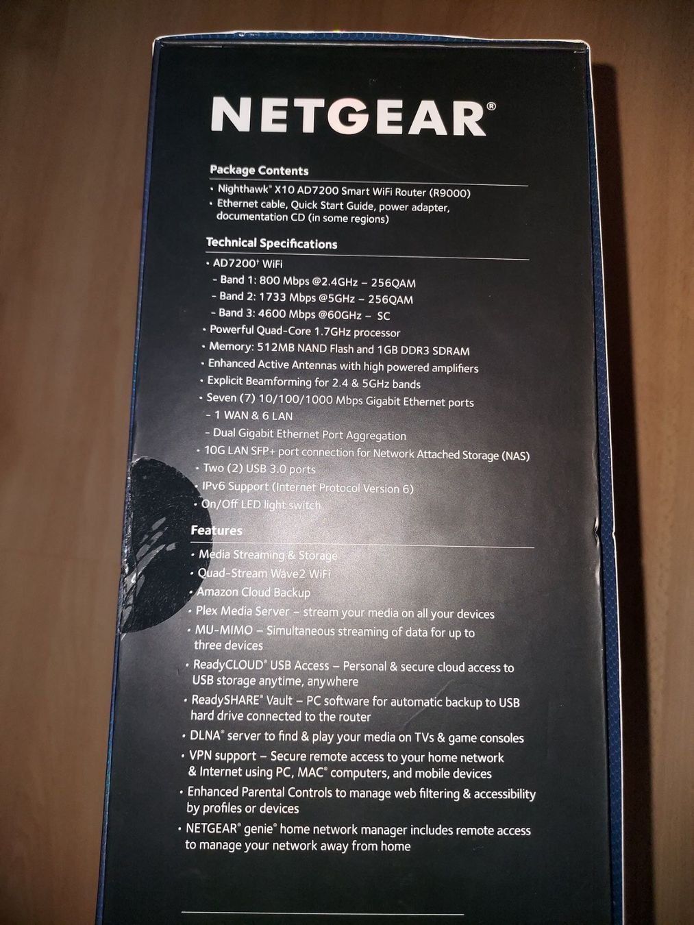 Netgear Modem & Router: Netgear Nighthawk X10 – Usato da Zürich venduto da mecafe 3