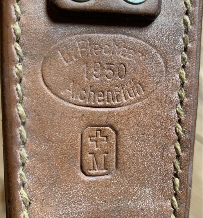 5 Lederetui zu Schiessbecher K31 der CH Armee 7