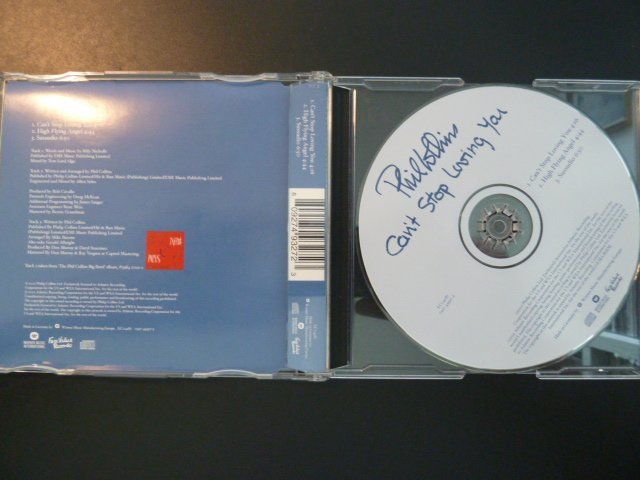 CD: Phil Collins - Can't stop loving you  (3-Track-Single) – Usato da Au ZH venduto da sikoku 1