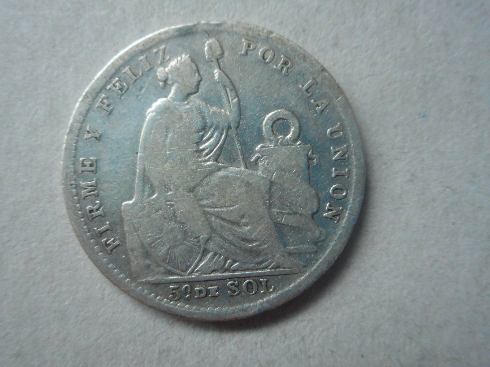 Alle Münzen: 1906  Münze Peru silber – Gebraucht aus Kriegstetten von pizlad2010 2