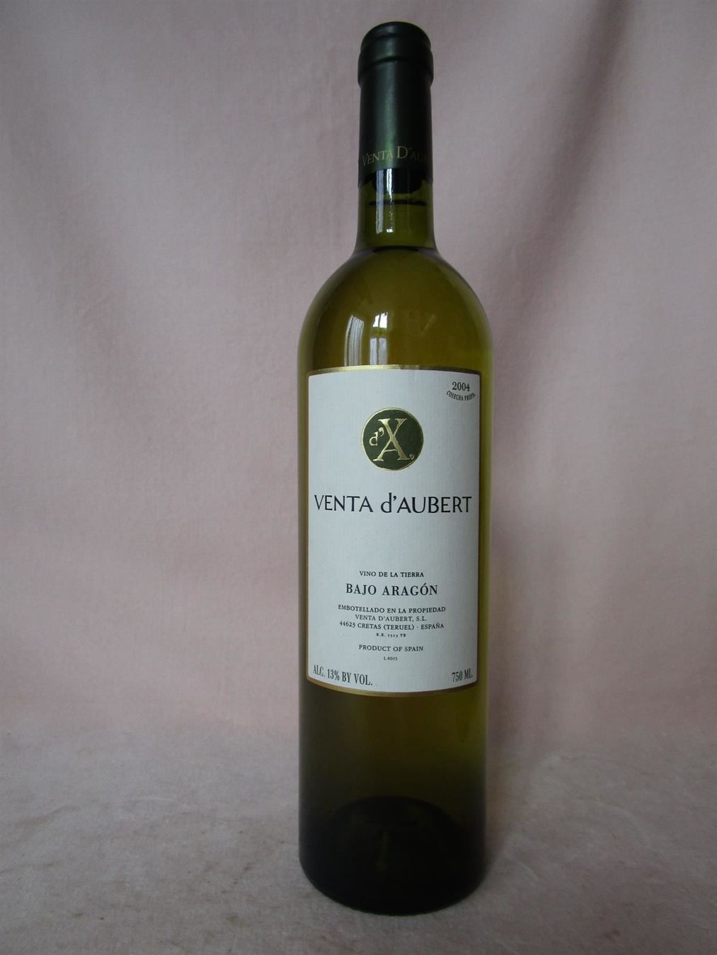 Vino: Lot 6 Fl. 2004 Venta d'Aubert, Aragon – Nuovo (secondo la descrizione) da Eschenbach SG venduto da brocovin 3