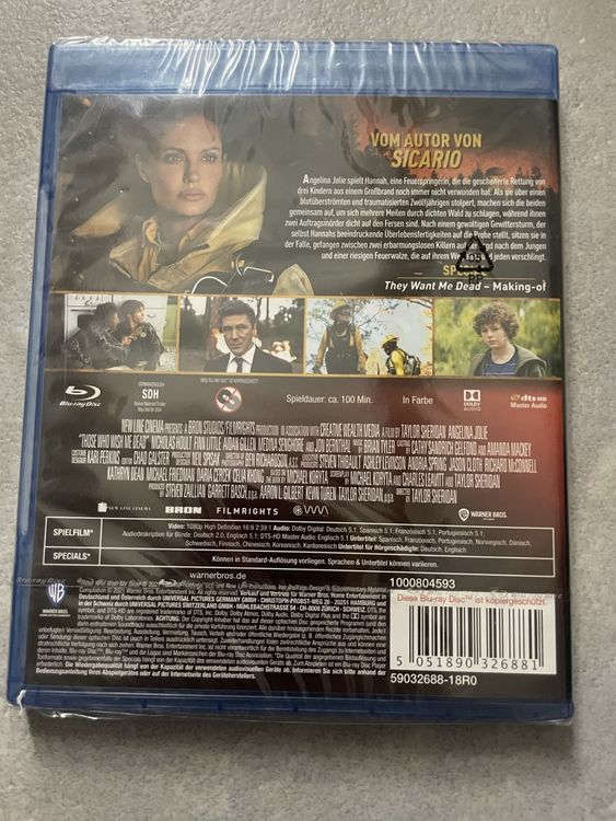Those Who Wish Me Dead [Blu-ray] Japan Taylor Sheridan