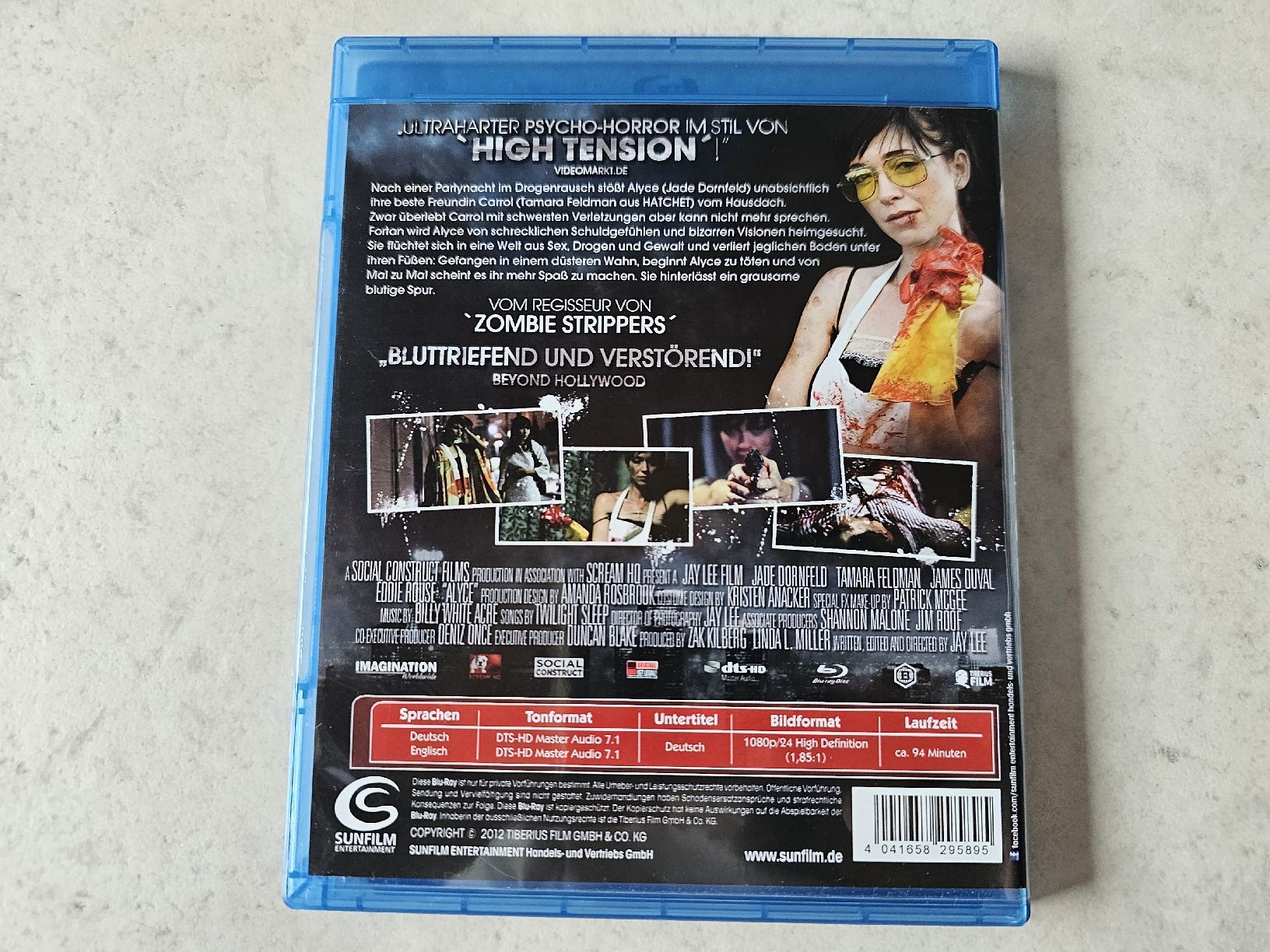 Alle DVDs: Alyce  -  Ausser Kontrolle  /  Uncut Bluray – Gebraucht aus Schneisingen von backstore24 1