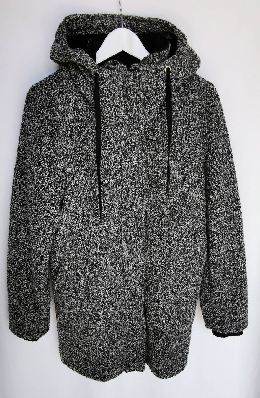 Giacche: Winter Jacke mit Kapuze, Grau meliert, Gr. S – Nuovo (secondo la descrizione) da Sarmenstorf venduto da taosun1