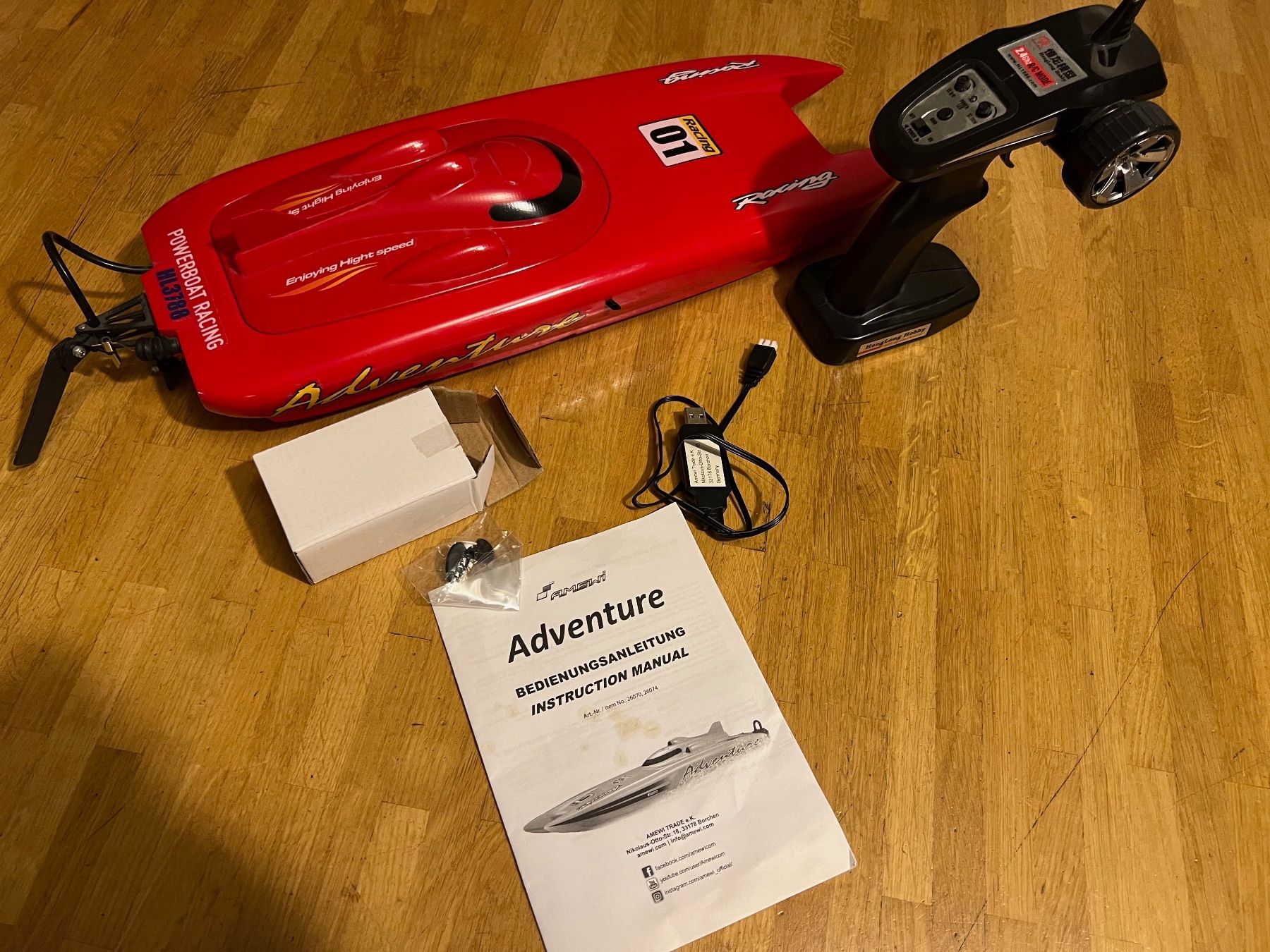 Amewi RC Modellbau: RC Speedboat Amewi – Gebraucht aus Zürich von luc70 2