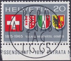 1965 Nr.432 mit Ersttags-Vollstempel und Tab, Kat: 25.-