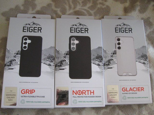 Eiger Cover & Protezioni schermo: DREI EIGER SAMSUNG GALAXY S24+ CASE!! – Usato da Zürich venduto da Rwinnie 1