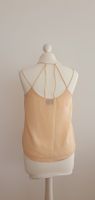 Top beige XS/34 Verp Moda überkreuzte Träger