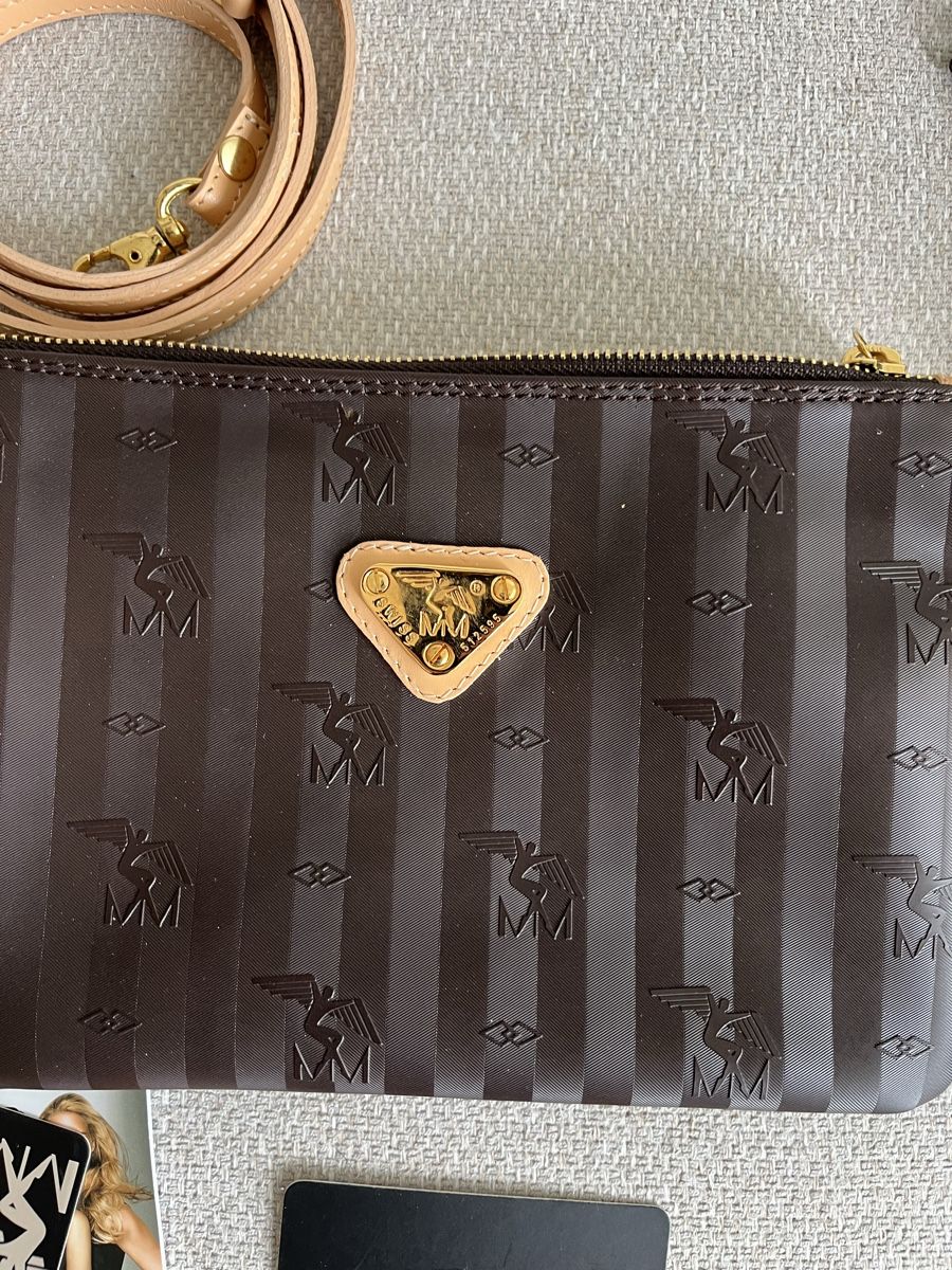 Maison Mollerus Borse da donna: Maison Mollerus Tamins Crossover Bag Brown – Usato da Lausanne venduto da Danash 3
