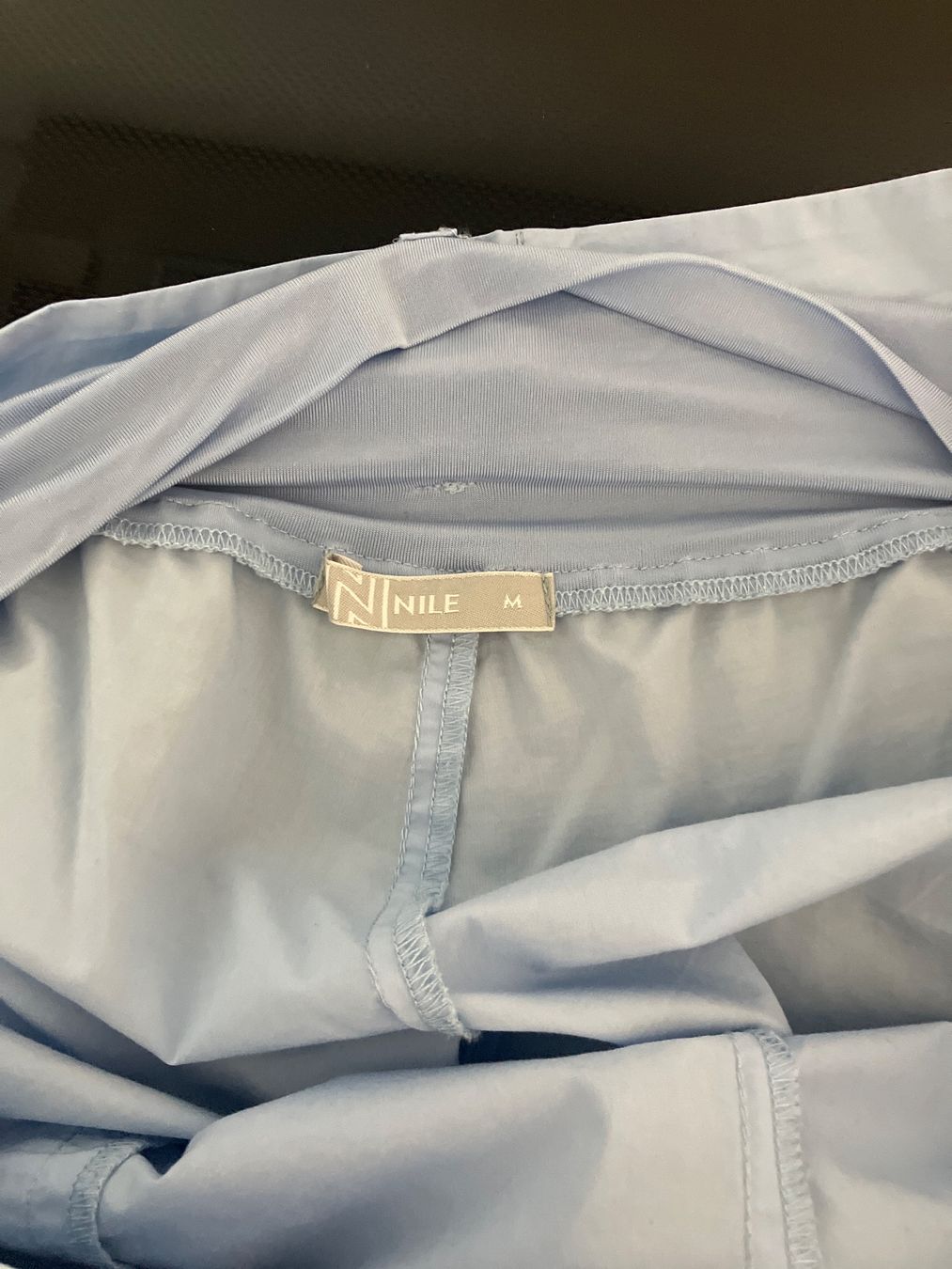 Nile Pantaloni: Sommer Stoffhose hellblau  Gr. M von NILE – Usato da Richterswil venduto da iso_w8ys 4