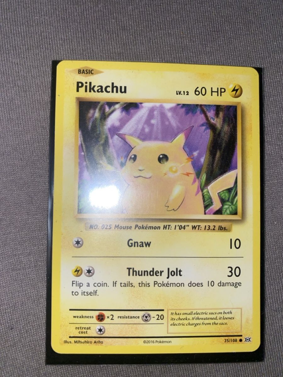 Pokémon Cartes à collectionner: Pikachu Pokemon Karte 2016 – D'occasion à Dornach par kil_rc55