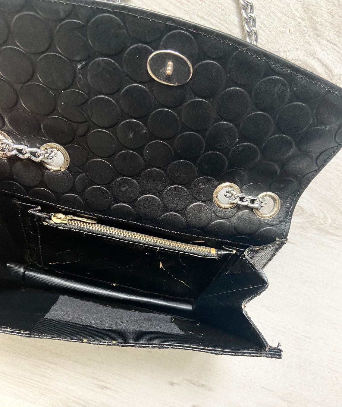 Taschen für Damen: Vintage Clutch aus Schlangenleder – Gebraucht aus Zürich von Eves.vintage.element 2