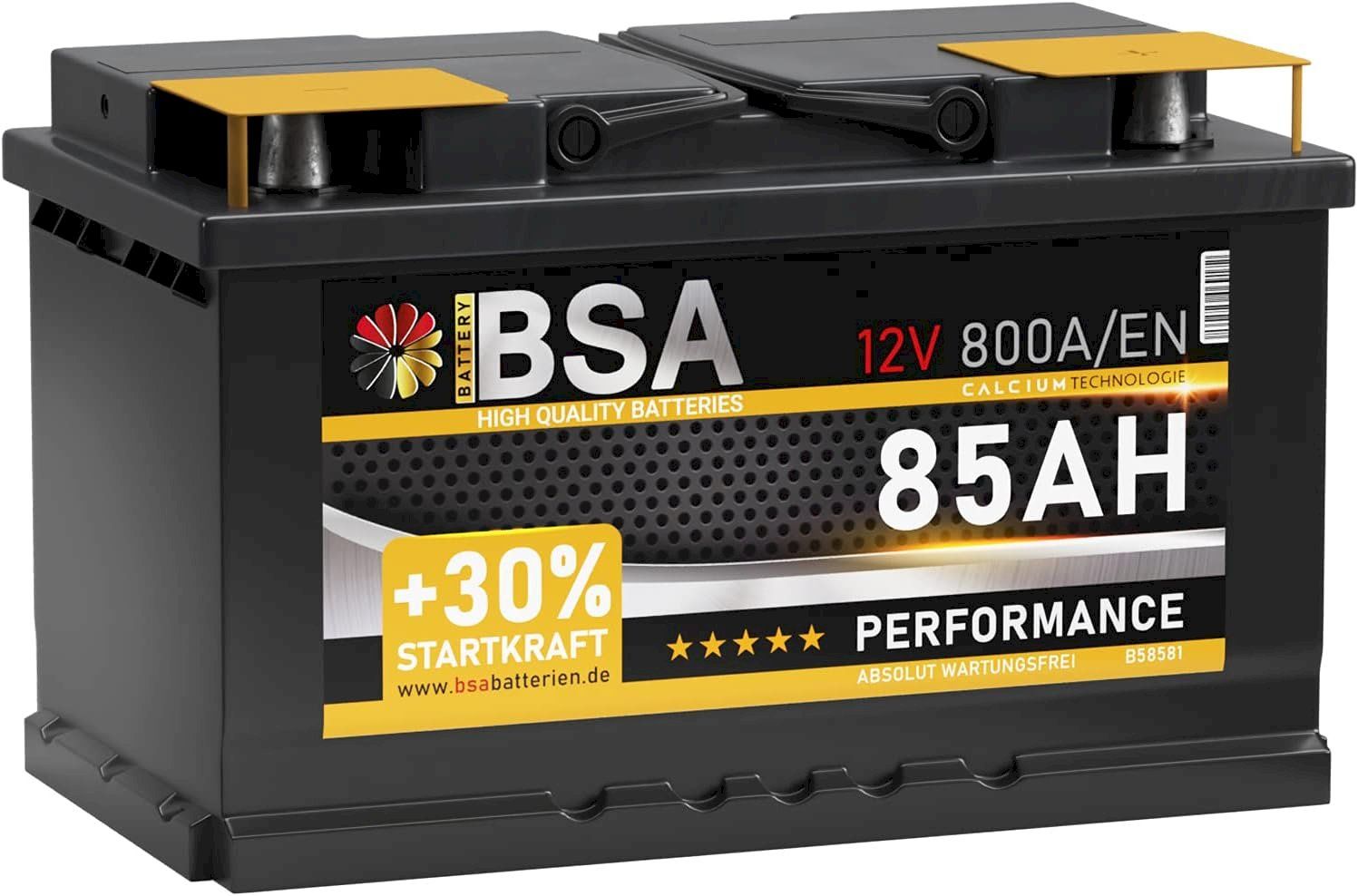 Batterien: BSA Autobatterie 85Ah 12V – Neu und originalverpackt aus Bottighofen von zaap 1
