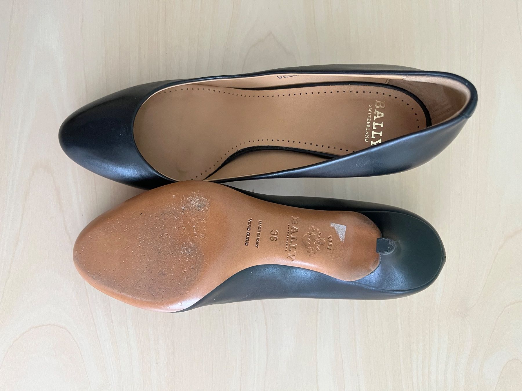 Bally Scarpe da donna: Bally Pumps Gr. 36 schwarz Lederschuhe – Nuovo (secondo la descrizione) da Aarau venduto da Doct8 3