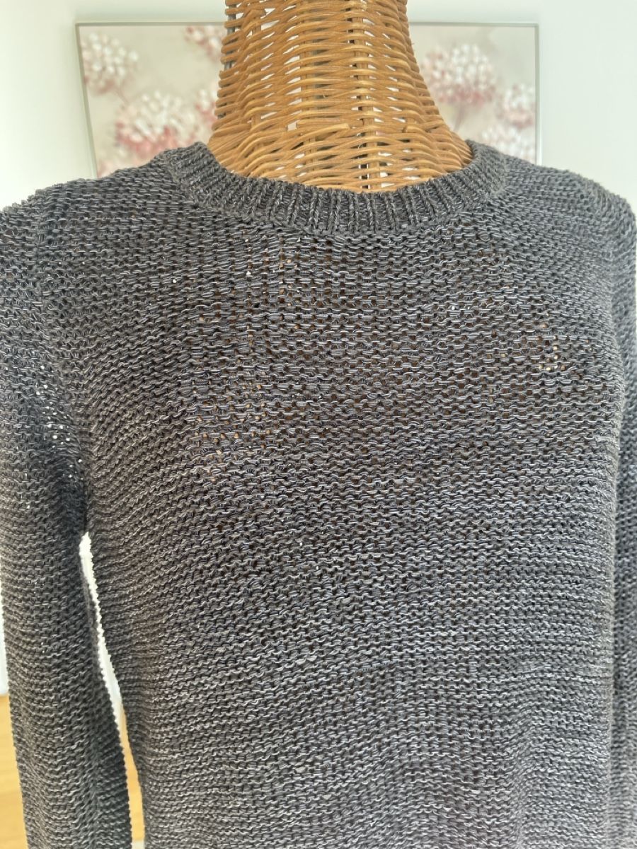 Only Maglioni & Felpe: Pullover Only grau/schwarz, S – Usato da Solothurn venduto da Bobesch08 1