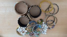 Modeschmuck Konvolut Farbenfroh