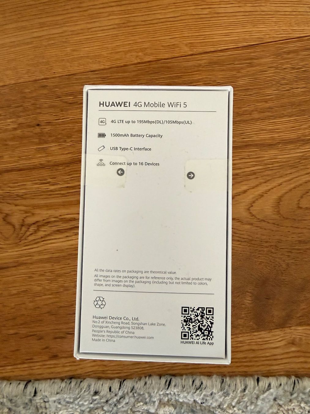 Huawei Modem & Router: Huawei E5586-326 – Nuovo e nell'imballaggio originale da Opfikon venduto da Nerin 1