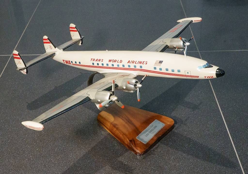 Lockheed Kit di modellismo & Modellini statici: Modèle Lockheed L-1049 TWA Super Constellation – Nuovo (secondo la descrizione) da Torny le Grand venduto da cla_w6np 4