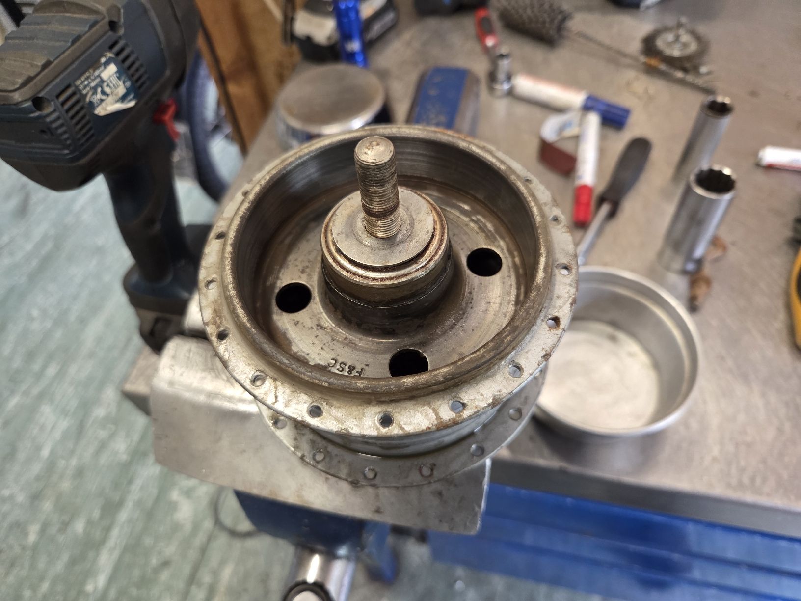 Sachs Parti ricambio per ciclomotori: Sachs 502 Radnabe  – Usato da Eichberg venduto da Schmid-Motos 6