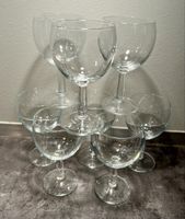 Lot de 8 verres à vin élégants et résistants –