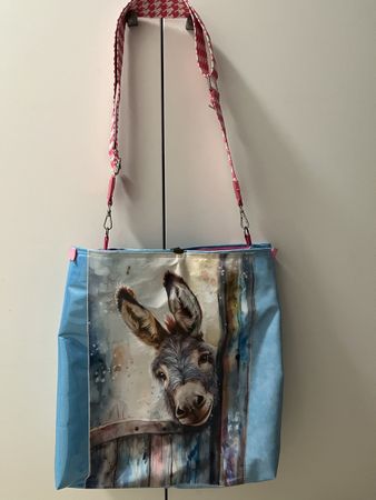 Tolle Tasche Esel Hallo