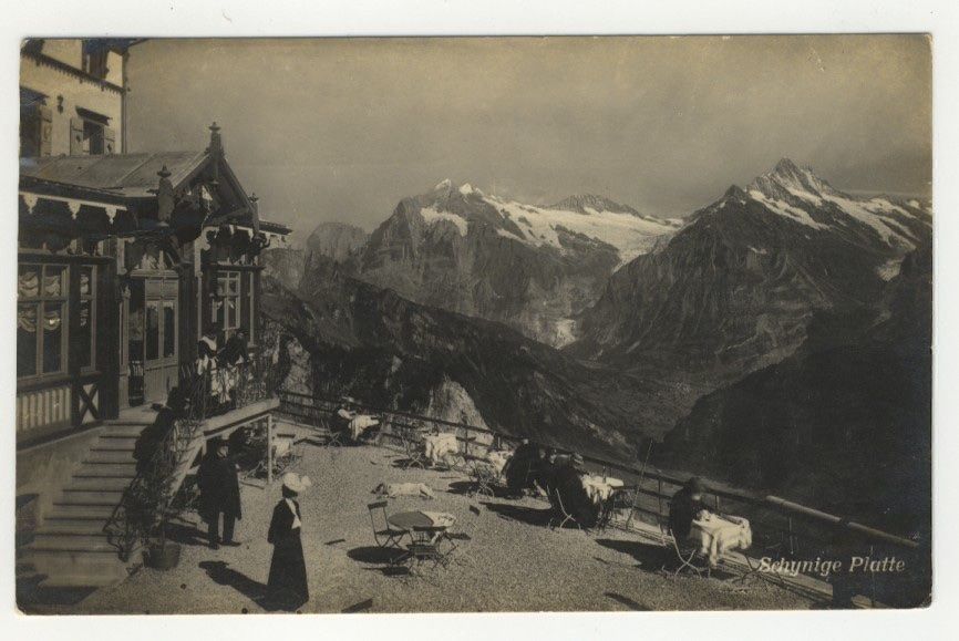Cartoline postali: Schynige Platte 19.07.1925 – Usato da Kirchberg BE venduto da Mgh 2