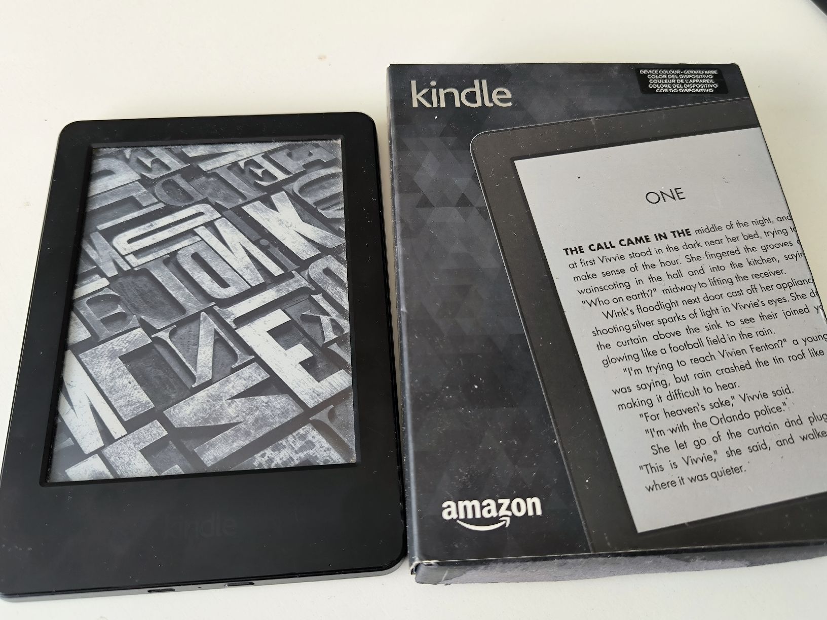 Amazon Tablettes PC: Kindle paperwhite 7eme generation  – D'occasion à Riaz par vanucaptures 1