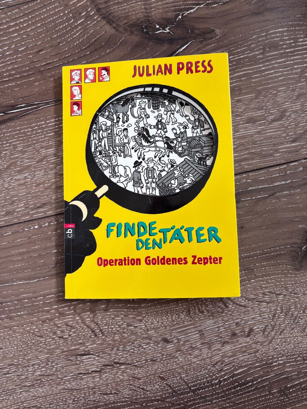 Bücher: Buch Finde den Täter Operation Goldenes Zepter gebraucht – Gebraucht aus St. Niklaus VS von Wallis4ever