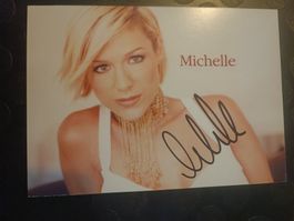 Michelle - handsigniert Autogrammkarte
