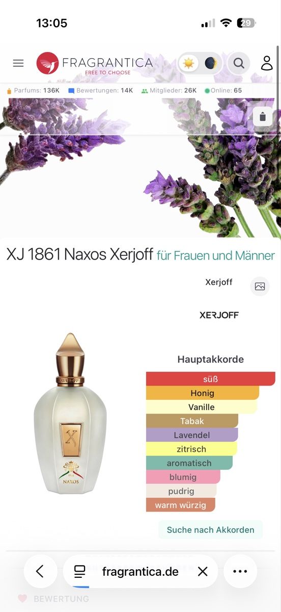 Xerjoff Profumi & Eau de Toilette:  Naxos Xerjoff , 2 ml – Usato da Sursee venduto da nri_sbv9 1