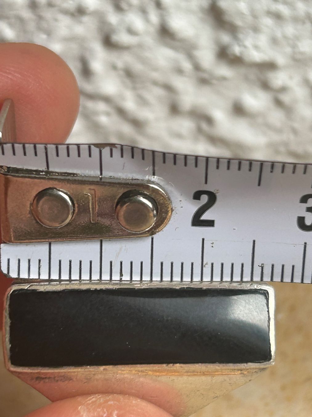 Anelli: Silberring mit ONYX rechteckig Grösse 59 – Usato da Dittingen venduto da Bellevista 9