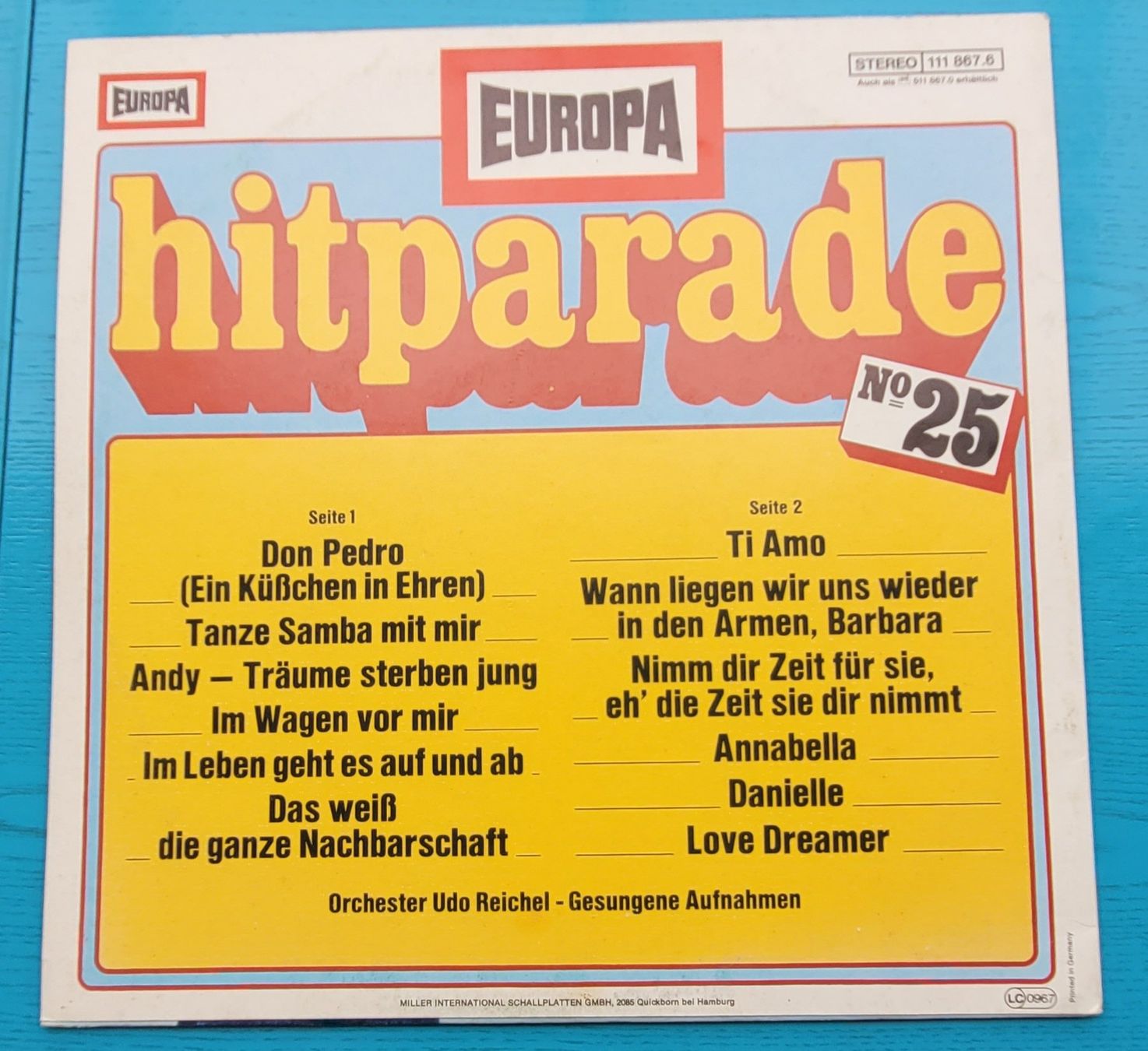 Dischi in vinile: Europa Hitparde No. 25 von 1977 – Usato da SCHÜBELBACH venduto da CoKaHa 1