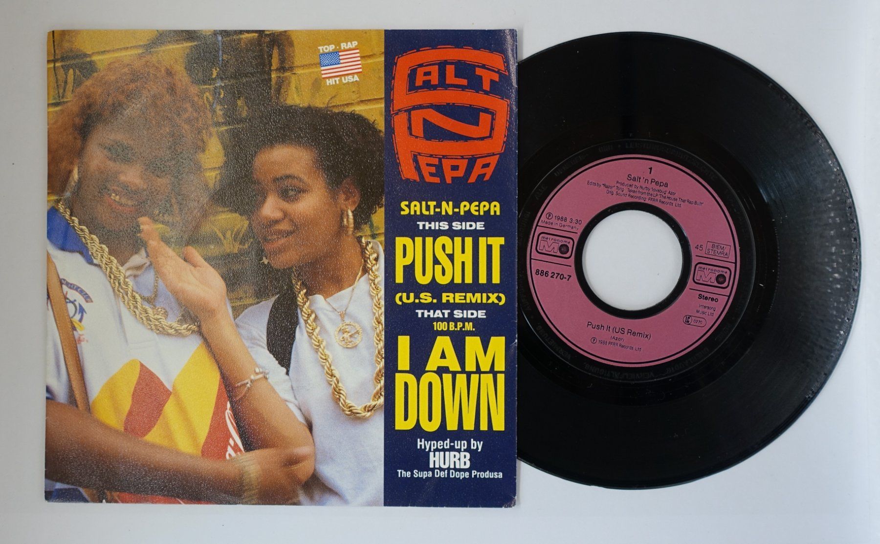 Dischi in vinile: Salt 'N' Pepa – Push It – Usato da Sessa venduto da discoverymedia