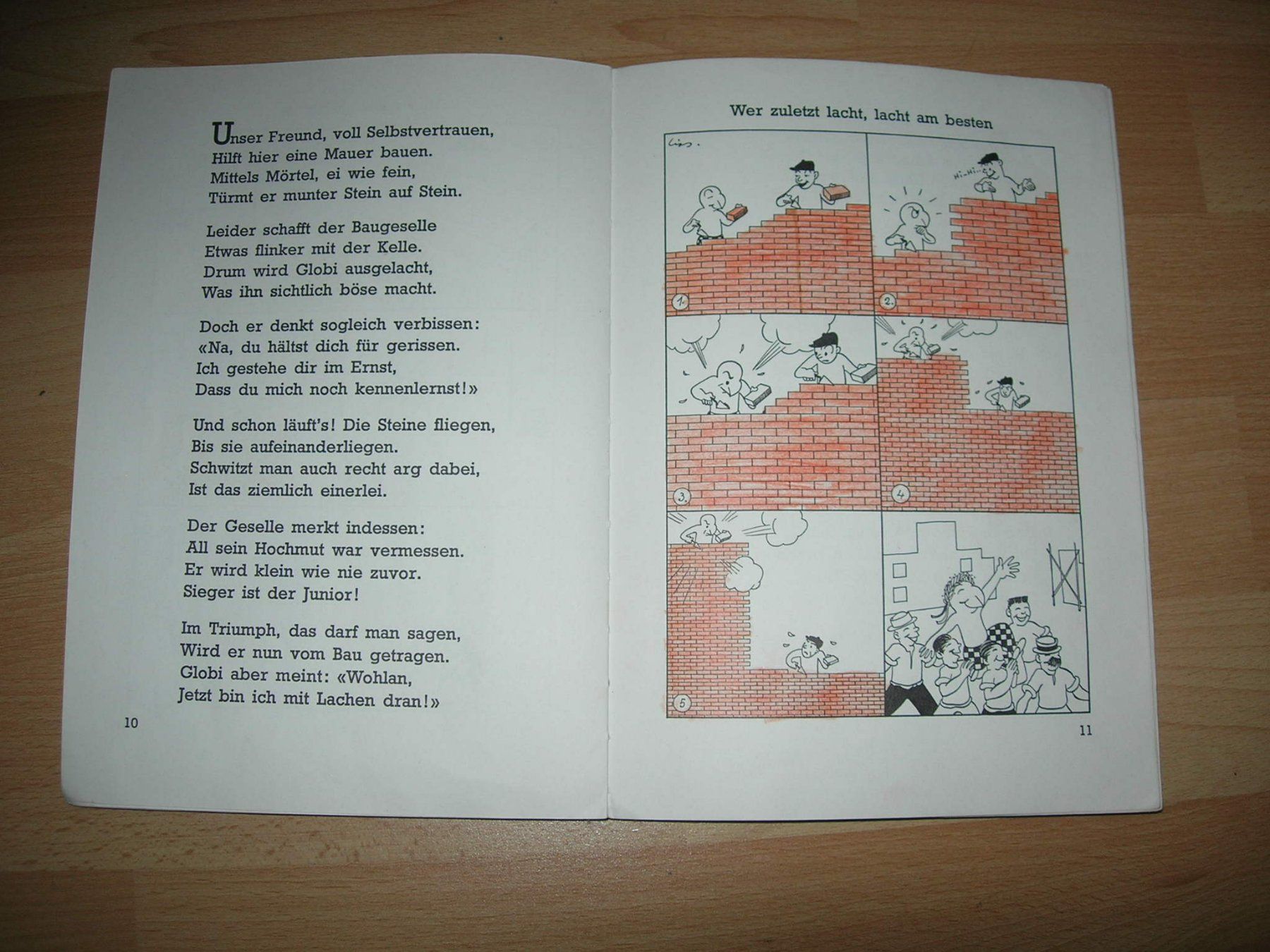 Comics: Globi, so ein Lausbub 1. Auflage 1971 – Gebraucht aus Hornussen von Corvette- 5