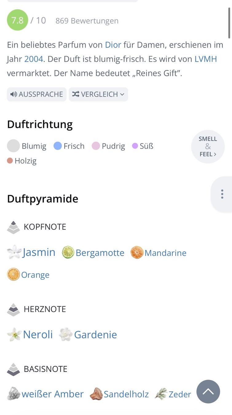 Dior Parfum & Eau de Toilette: Dior Pure Poison EDP Duftprobe 2ML – Gebraucht aus Zürich von deruja 4