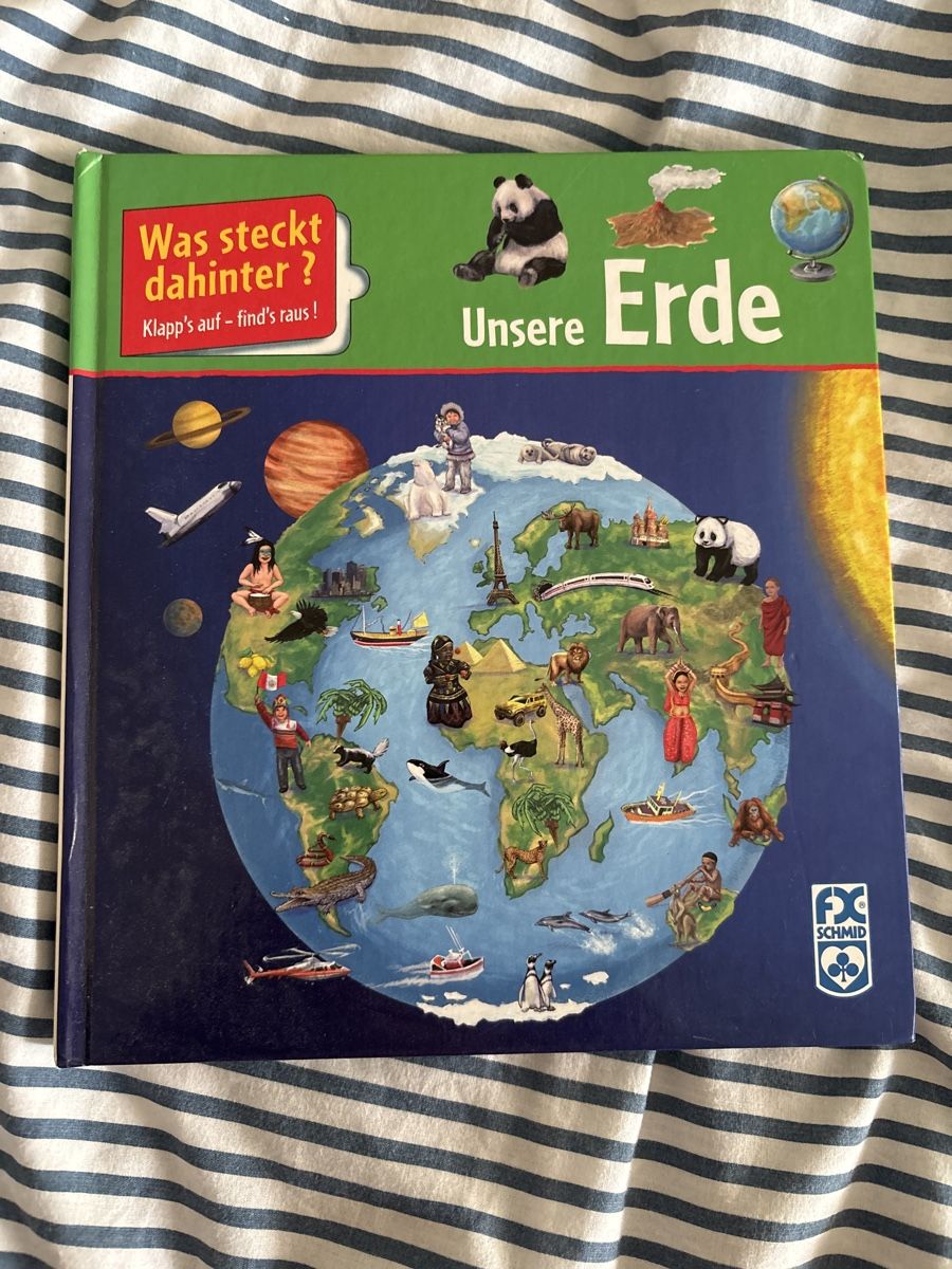 Libri: Was steckt dahinter?: Unsere Erde – Nuovo (secondo la descrizione) da Winterthur venduto da gorrion2000