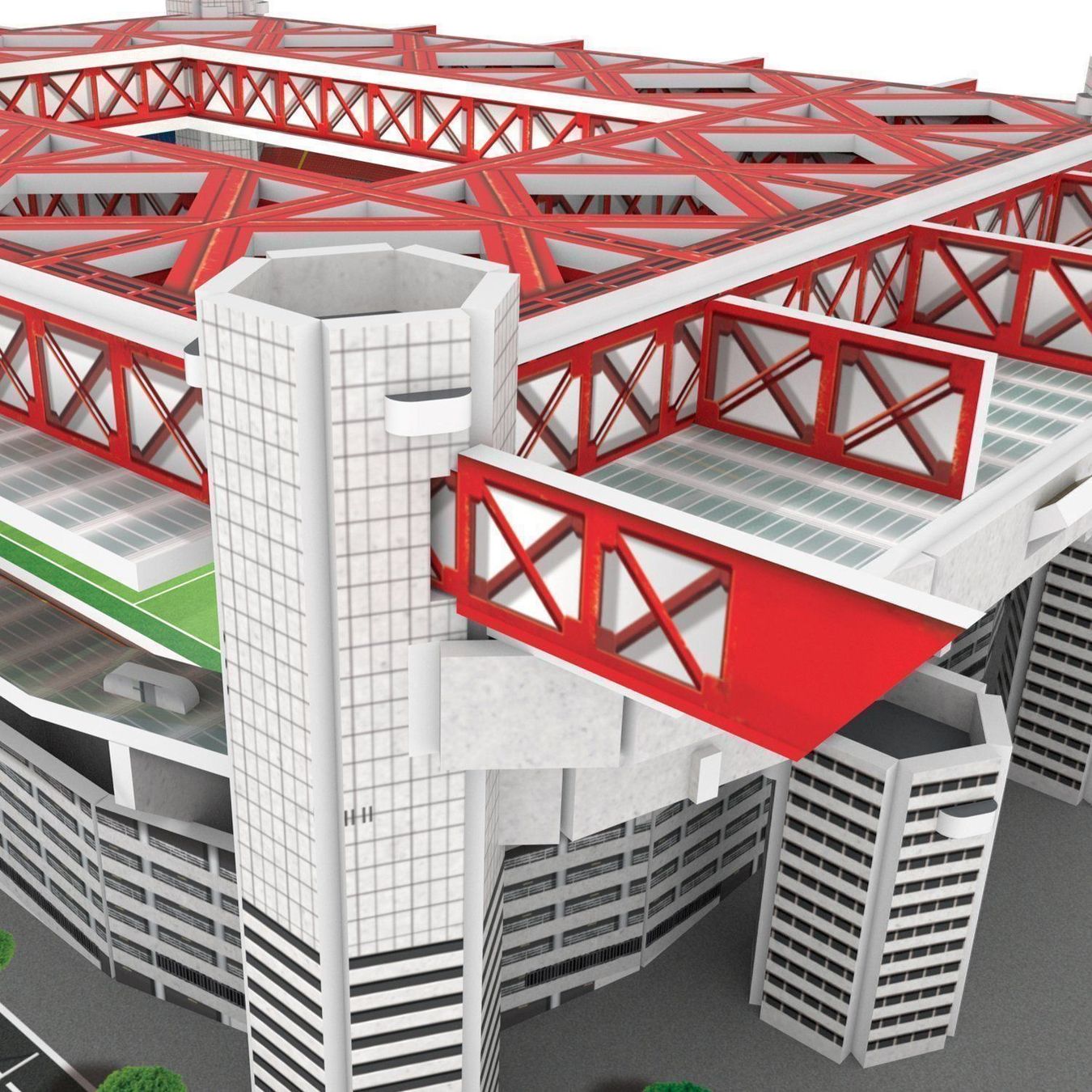 Puzzle: Milan & Inter San Siro Stadion 3D Puzzle – Nuovo e nell'imballaggio originale da Wil SG venduto da Football-Legends 3