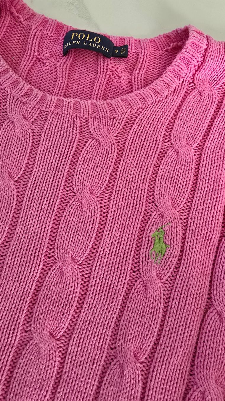 Ralph Lauren Maglioni & Felpe: Polo Ralph Lauren - Strickpullover pink, Grösse S – Usato da Meilen venduto da melanieolivia 1
