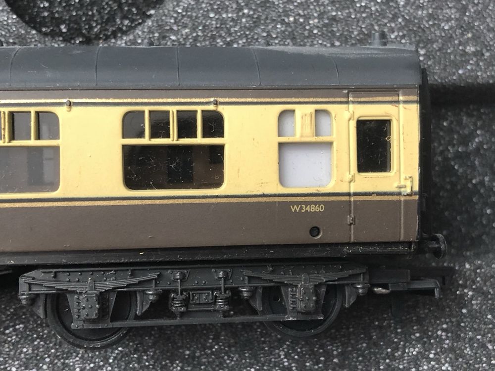 Bachmann Personenwagen HO – PRR Gepäckwagen, Oldtimer-Design, 1:87, Mit RP25 Rädern