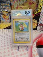Pokemonkarte Porenta 1st Edition, 1999 Base Set, SG 9.5