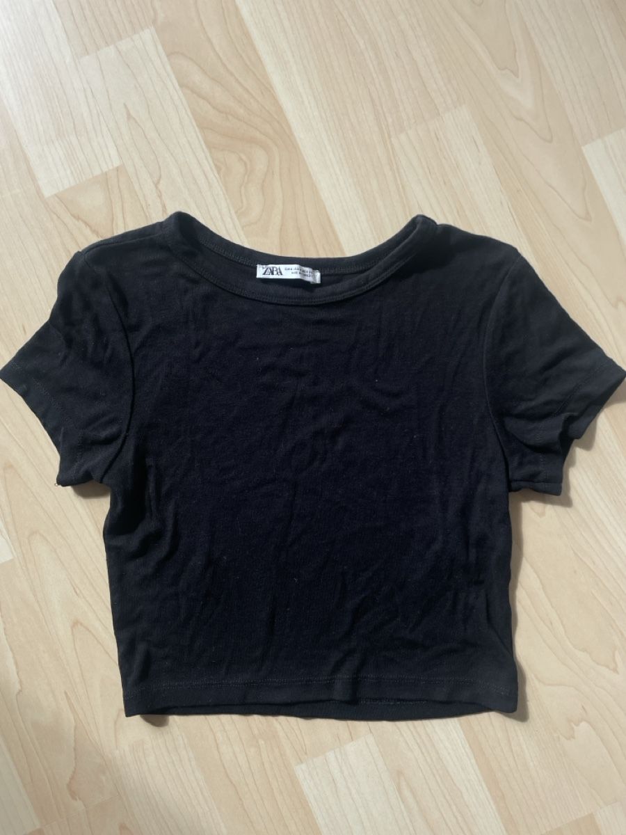 Zara T-shirt: ZARA Basic Crop Top, Grösse S, Top Zustand! – Nuovo (secondo la descrizione) da Sissach venduto da nelimas
