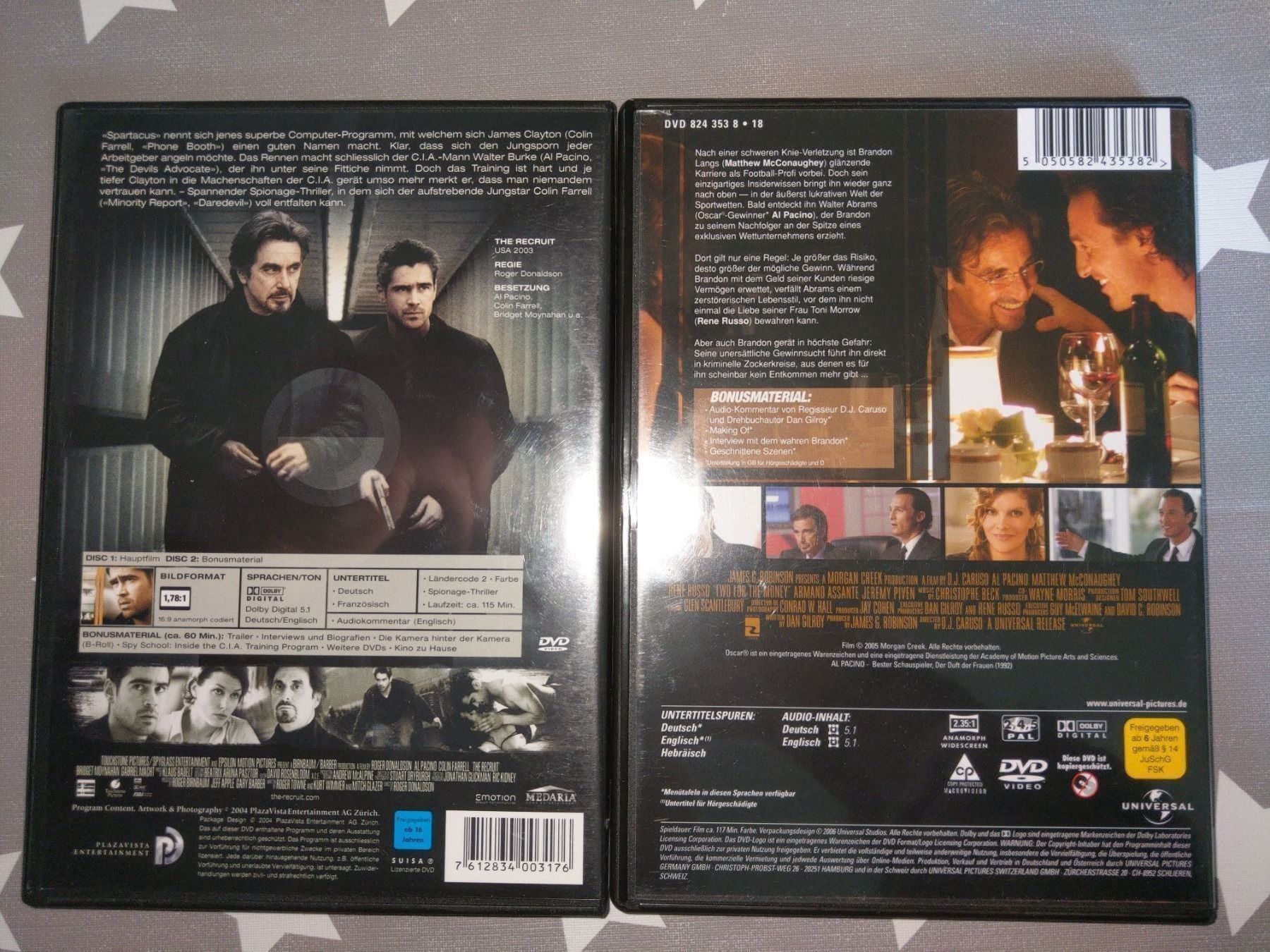 Tutti i DVDs: 2er DVD Pack - Al Pacino – Usato da Gempenach venduto da LePoudre 1