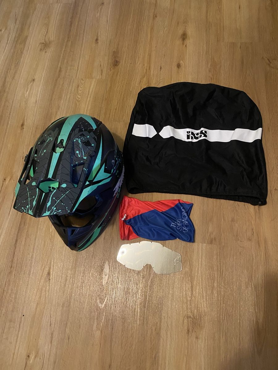IXS Caschi & visiere: iXS Motocross Helm iXS361 – Usato da Beromünster venduto da li_bu_05