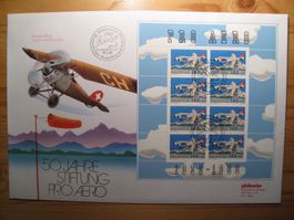 Pro Aero 1988 50 Jahre Nordpolflug 19.5.88 Block
