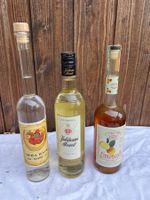 3 Flaschen Schnaps: Jubiläumss Akvavit, Meila D'aur, Nr33