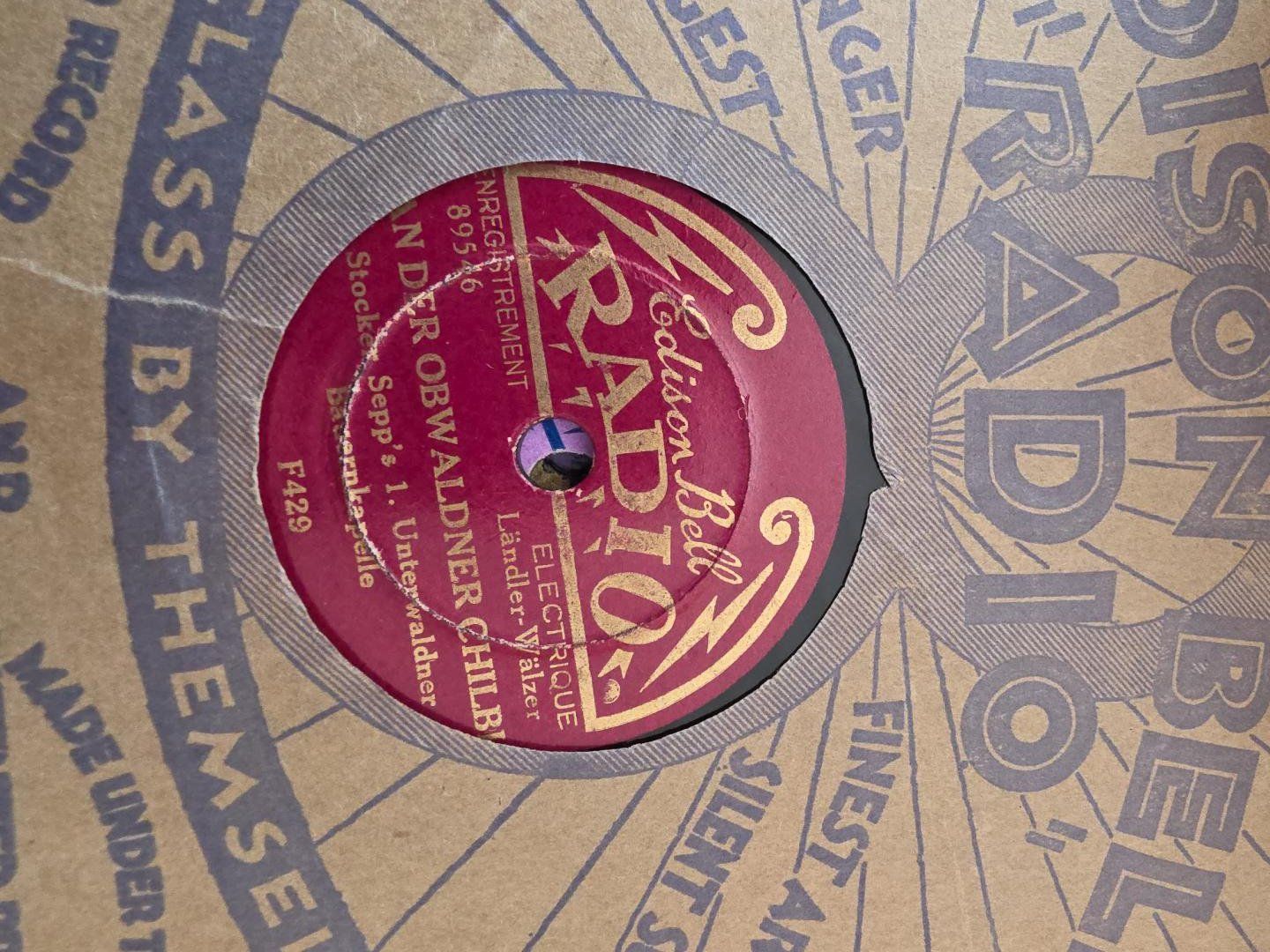 Schallplatten: 9 Schellackplatten – Stocker Sepp – Gebraucht aus Nassen von murancha 4