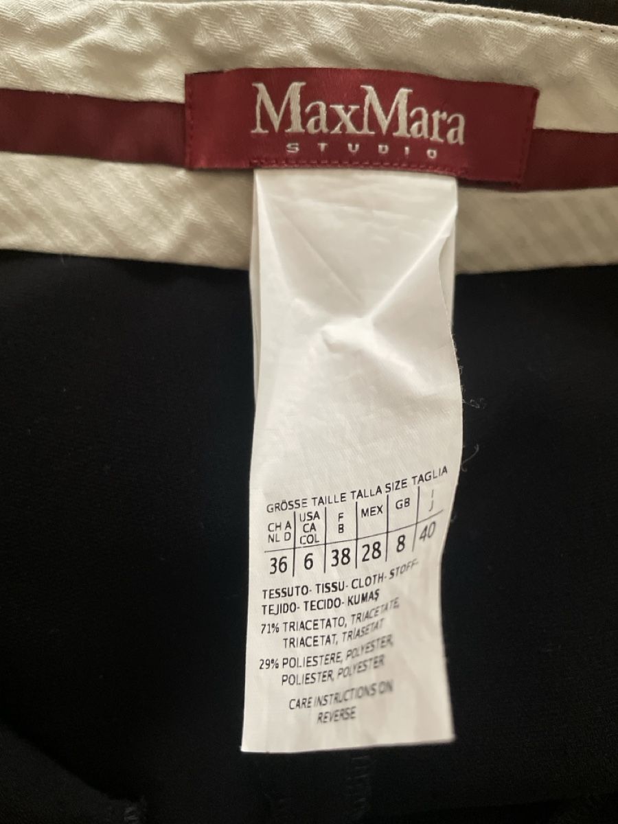 Max Mara Pantaloni: Anzughose von Max Mara Studio – Usato da Zürich venduto da joa_7xds 2