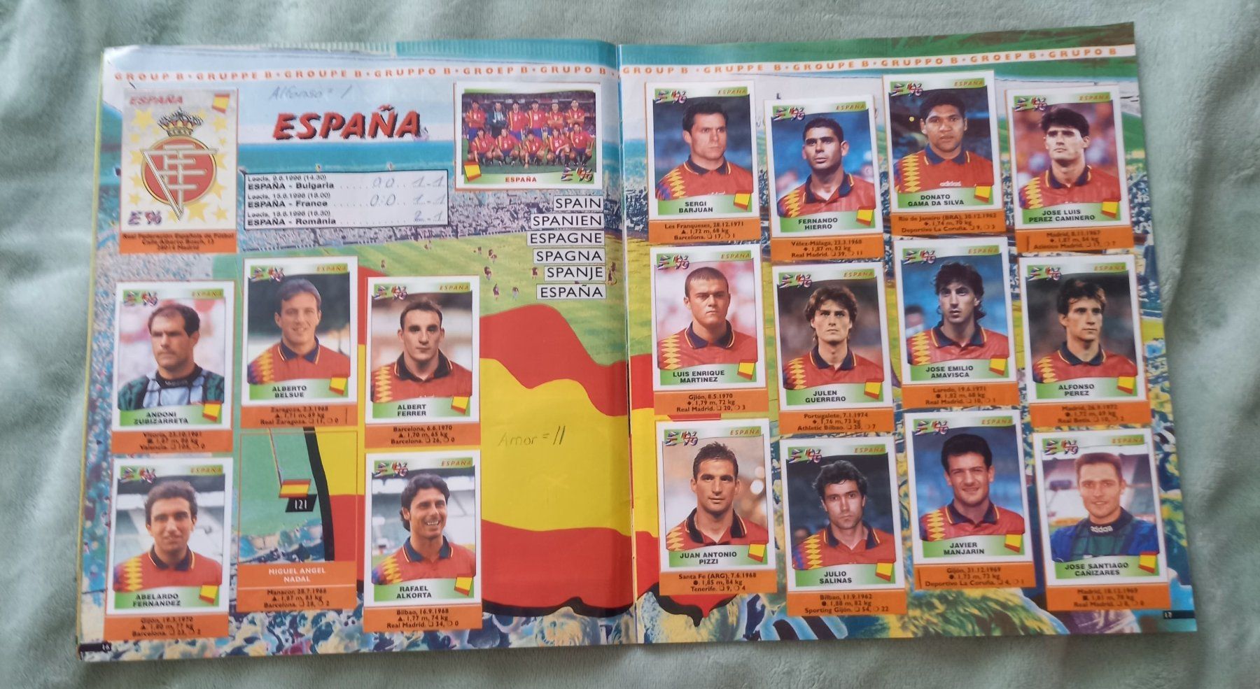 Panini Album: Panini Europa 96 Album – Usato da zürich venduto da Maratonga 7