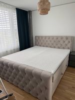 Boxspring Bett 180x200 (2 Jahre alt, kaum genutzt)